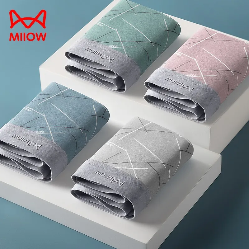 MIIOW Trend Party Series Underpants Men's Shopping Bag 3 Pack-3