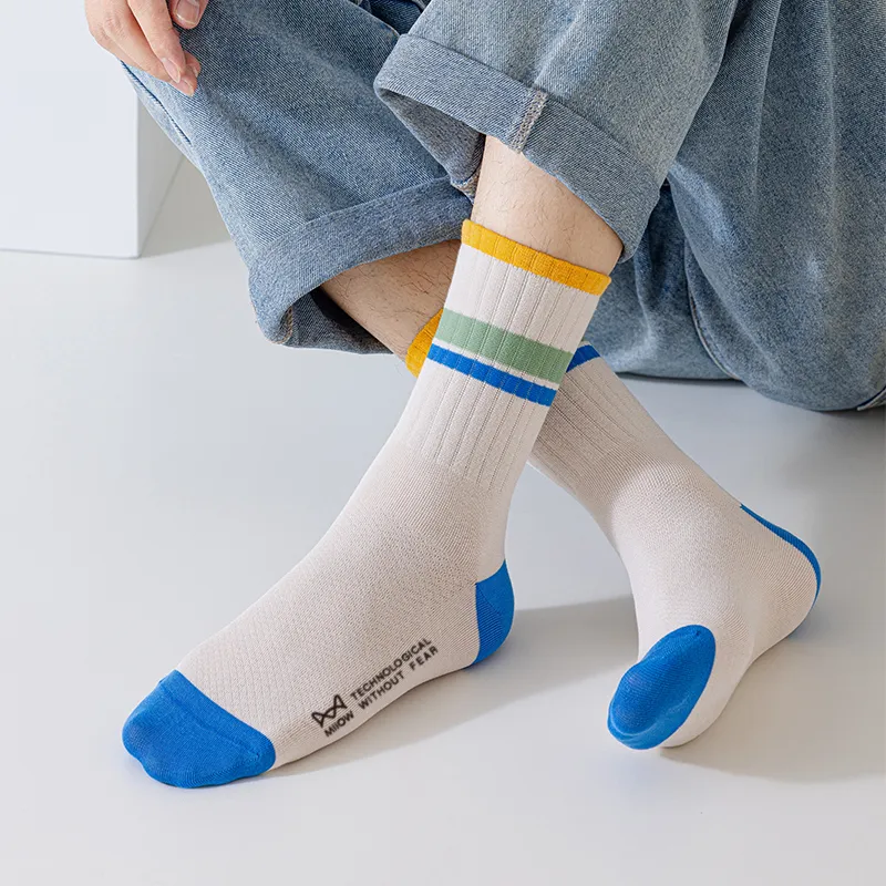 MIIOW Fruit Printing Series Mid Calf Socks Unisex Combo Set-6