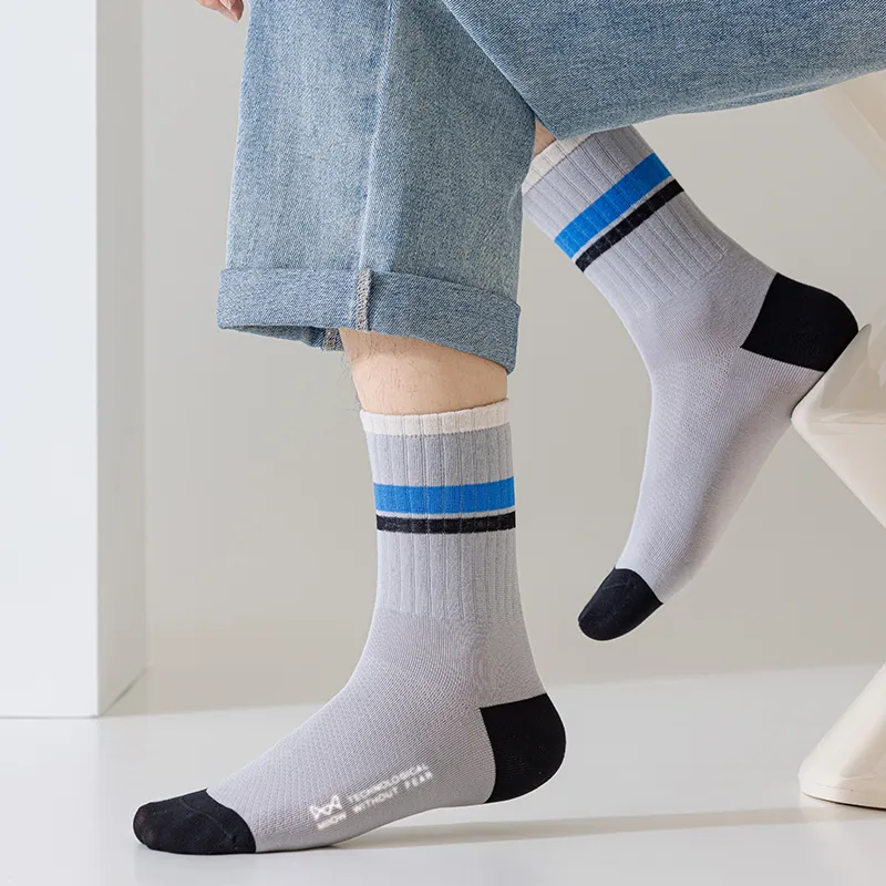 MIIOW Fruit Printing Series Mid Calf Socks Unisex Combo Set-4
