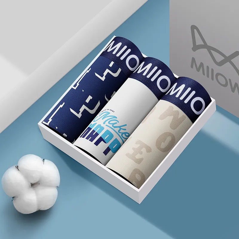 MIIOW Underpants Men's Shopping Bag 3 Pack-4