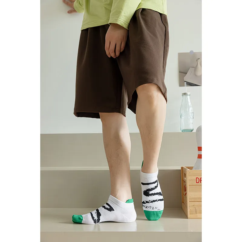 MIIOW Trend Party Series Ankle Socks Men's Shopping Bag Combo Set-4