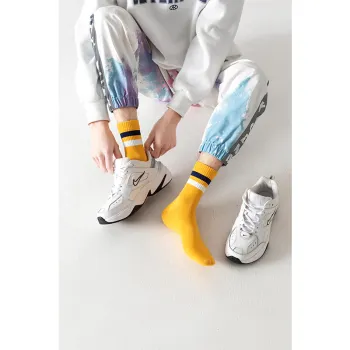 MIIOW Trend Party Series Mid Calf Socks Men's Shopping Bag Combo Set