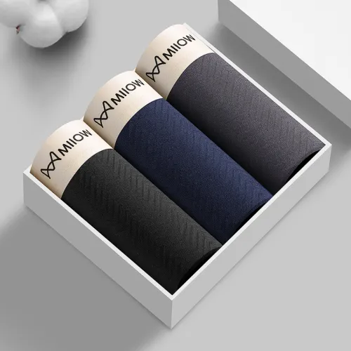 MIIOW Trend Party Series Underpants Men's Shopping Bag 3 Pack