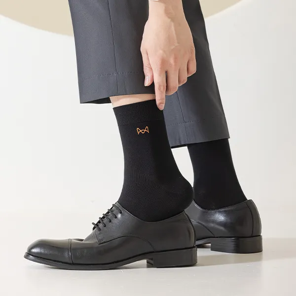 MIIOW Cool One Summer Series Mid Calf Socks Unisex 5 Pack-8
