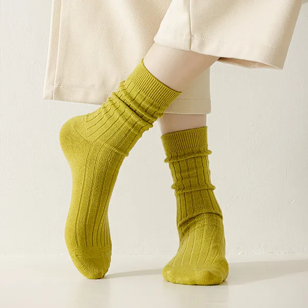 MIIOW Fruit Printing Series Knee High Socks Women's Combo Set-11