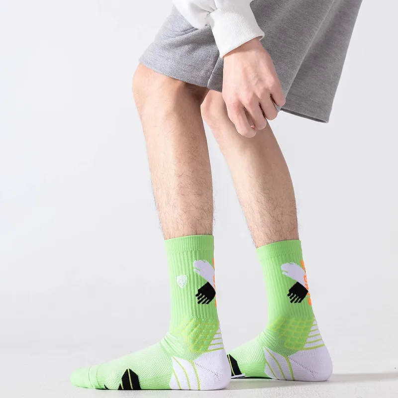 MIIOW Trend Party Series Basketball Socks Men's Shopping Bag Combo Set-1