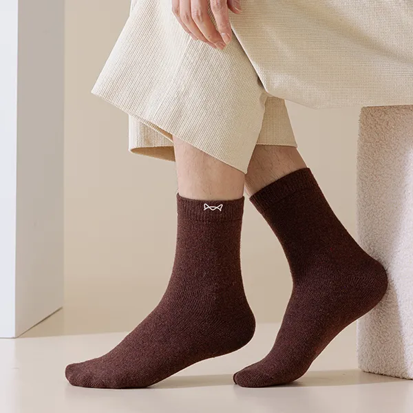 MIIOW Fruit Printing Series Mid Calf Socks Men's Combo Set-9