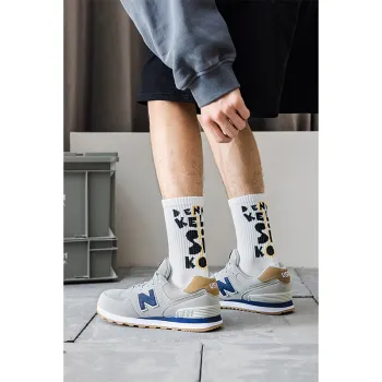 MIIOW Trend Party Series Mid Calf Socks Men's Shopping Bag Combo Set