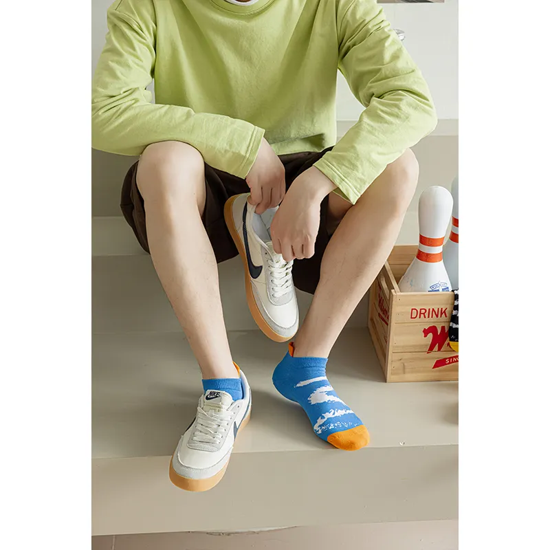 MIIOW Trend Party Series Ankle Socks Men's Shopping Bag Combo Set-2