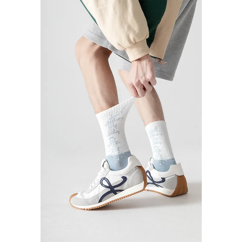 MIIOW Trend Party Series Mid-Calf Socks Men's Shopping Bag Combo Set-4