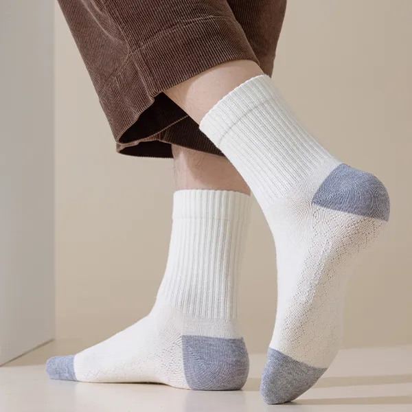 MIIOW Fruit Printing Series Mid Calf Socks Men's Combo Set-4