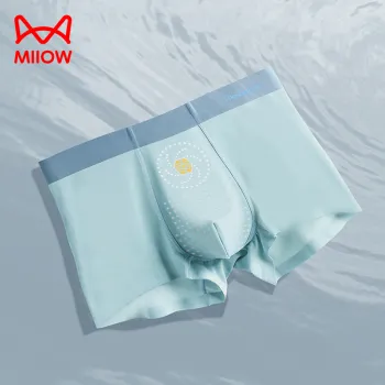 MIIOW Trend Party Series Underpants Men's Shopping Bag 3 Pack