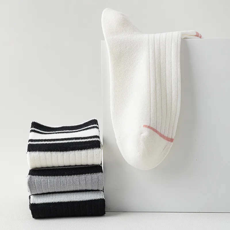 MIIOW Cool One Summer Series Mid Calf Socks Unisex 5 Pack-6
