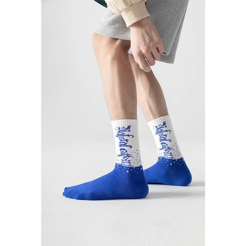 MIIOW Trend Party Series Mid-Calf Socks Men's Shopping Bag Combo Set-0