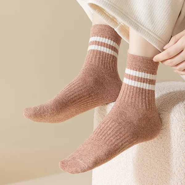 MIIOW Fruit Printing Series Mid Calf Socks Unisex Combo Set-6