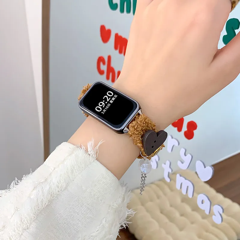 UHADA Huawei Compatibility Watch Band 13 16cm Plush Material-3
