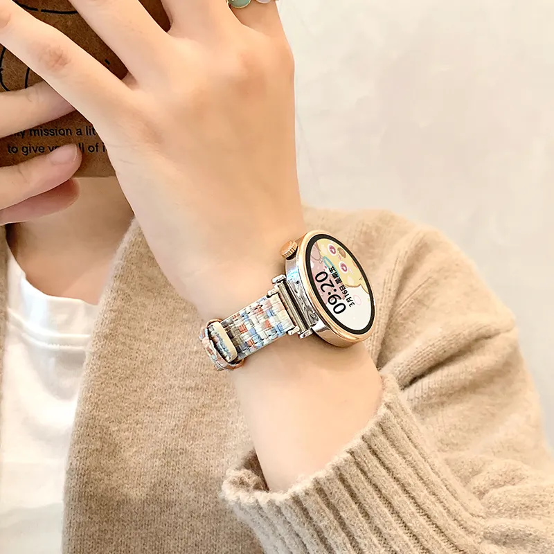 UHADA Huawei Compatibility Watch Band 13 16cm Textile Material-7