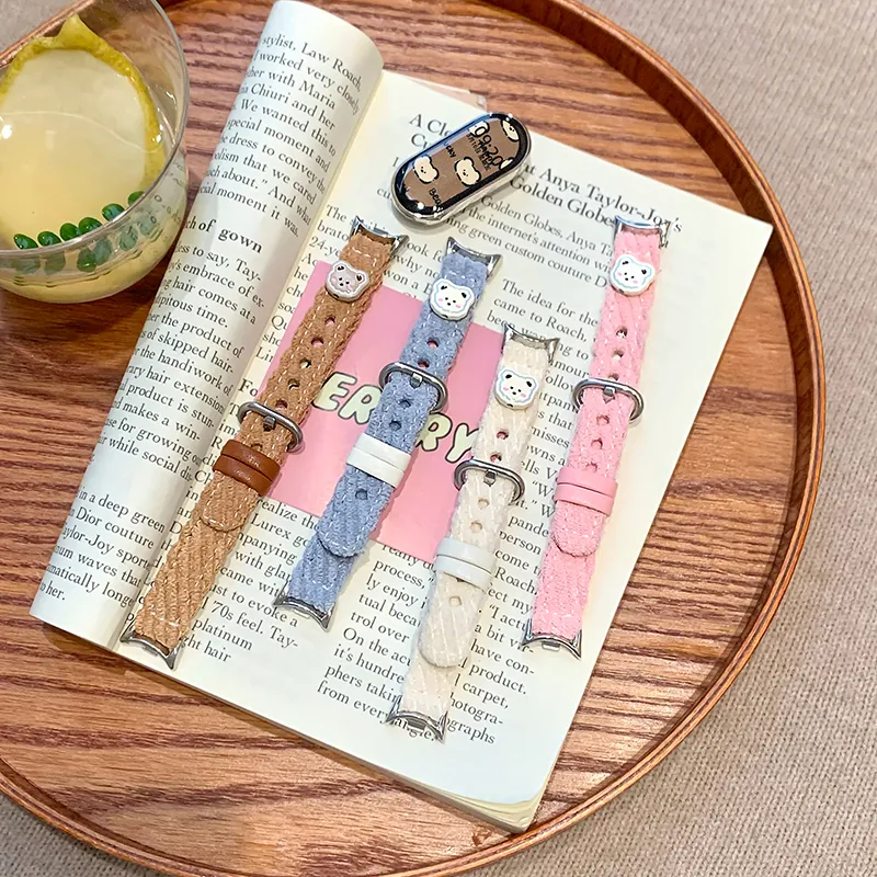 UHADA Xiaomi Compatibility Watch Band Compatibility Wrist 13 16cm Nylon Material-3