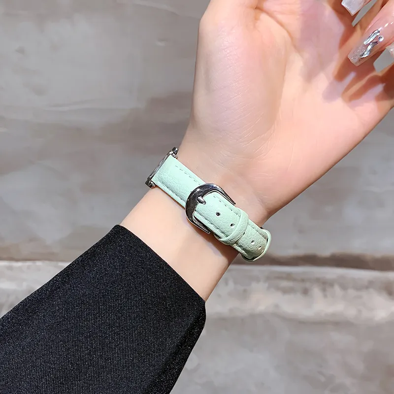 UHADA Huawei Compatibility Watch Band 13 16cm Leather-3