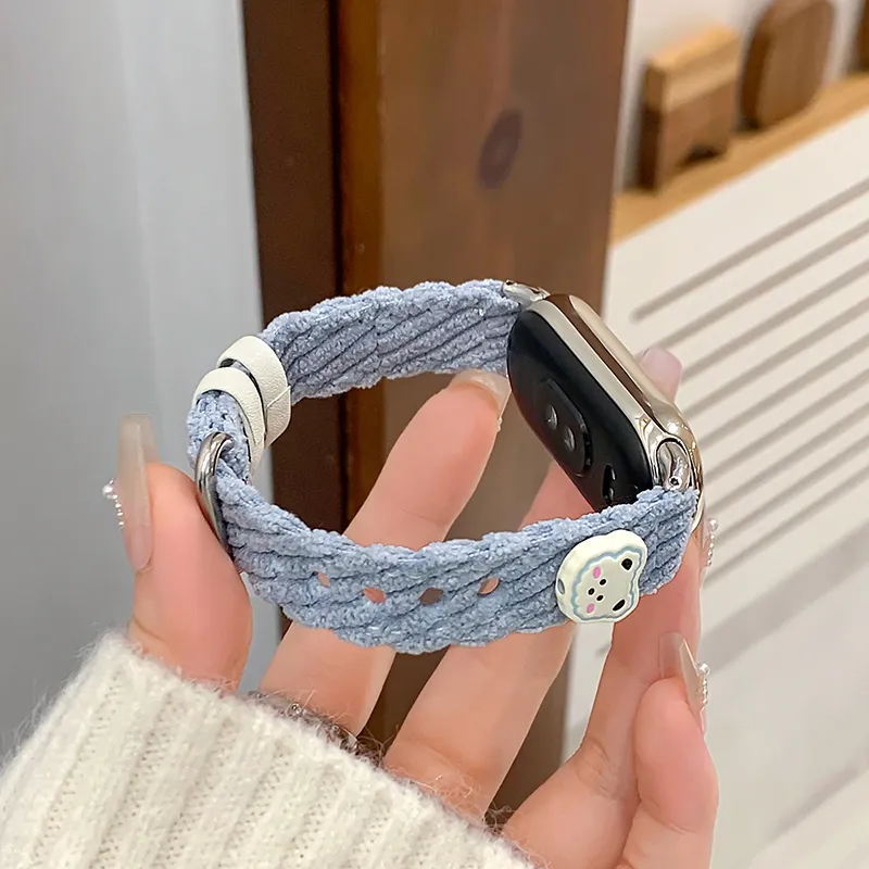 UHADA Xiaomi Compatibility Watch Band Compatibility Wrist 13 16cm Nylon Material-1