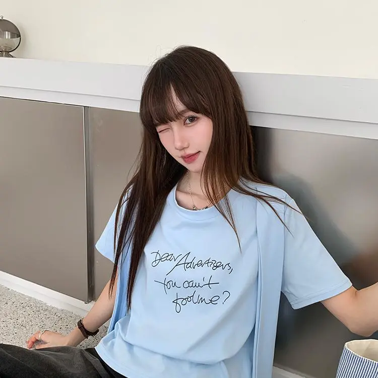 DOKZB Set in Sleeve T Shirt Women's-2