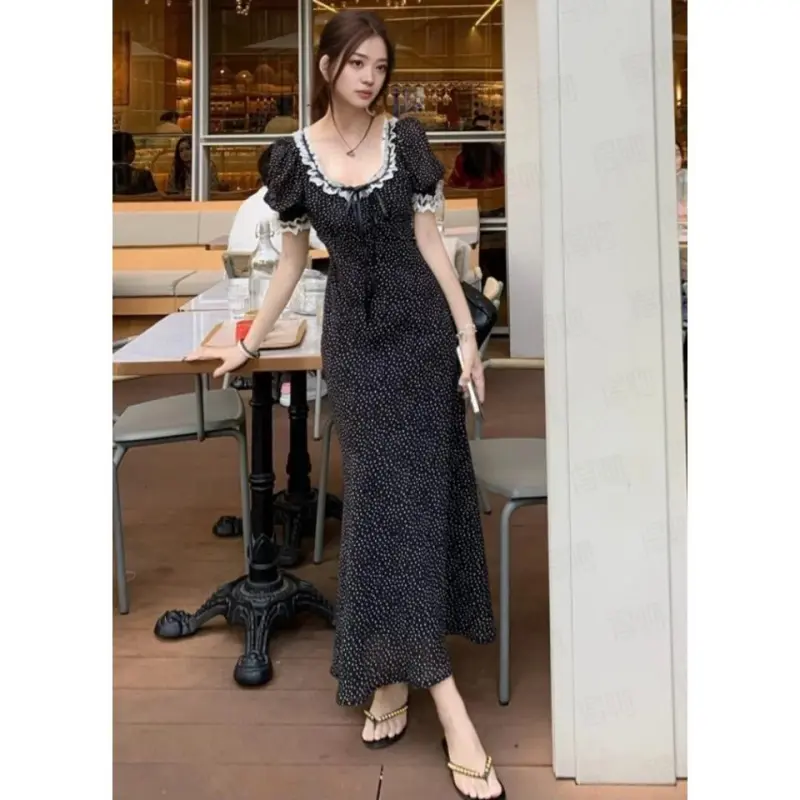 DOKZB Short Sleeved Dress Women's-4