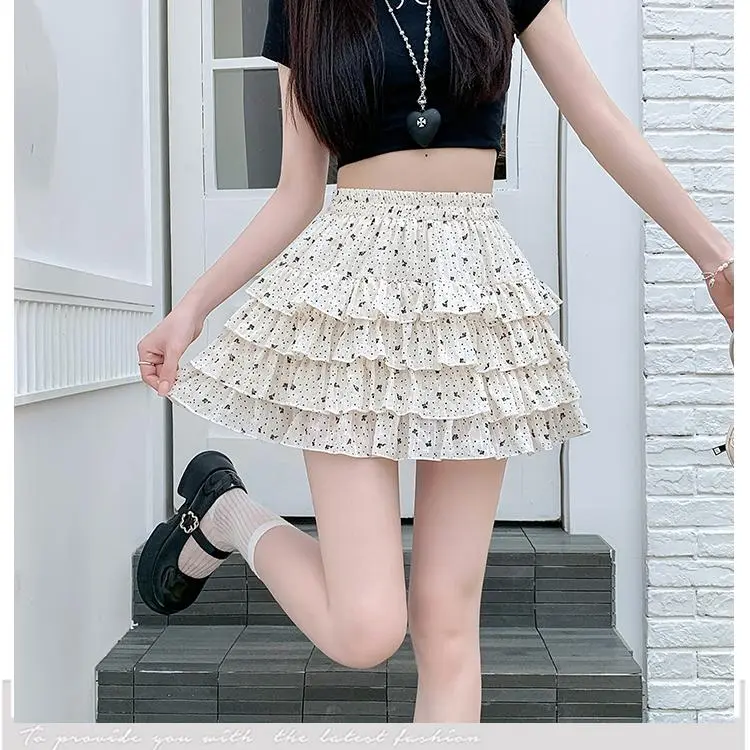 DOKZB Casual Short Skirts Women's-4
