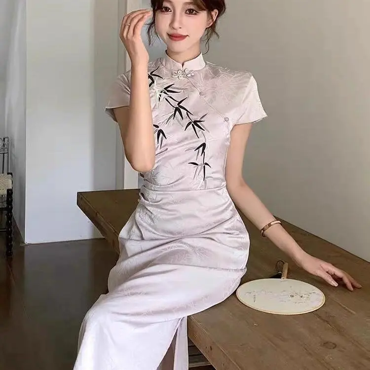 DOKZB Short Sleeved Dress Women's-3