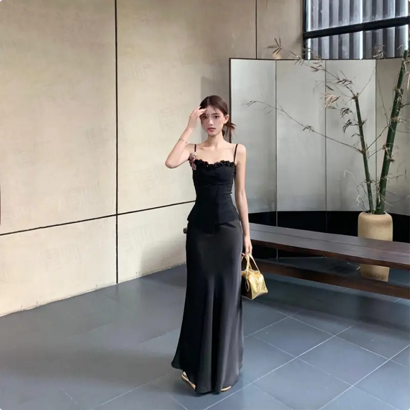 DOKZB Two Piece Skirt Sets Women's-2
