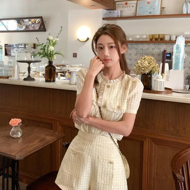 DOKZB Shirt Matching Set Women's-5