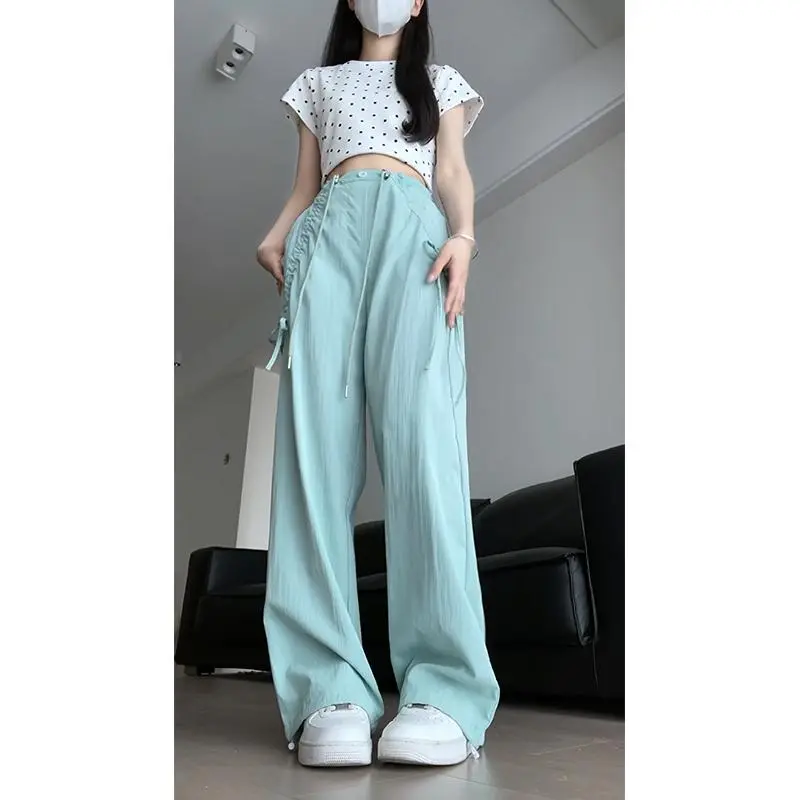 DOKZB Cargo Pants Women's Light Green-4