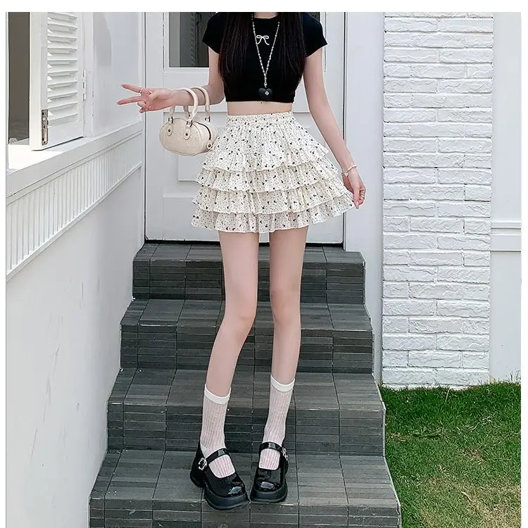 DOKZB Casual Short Skirts Women's-3