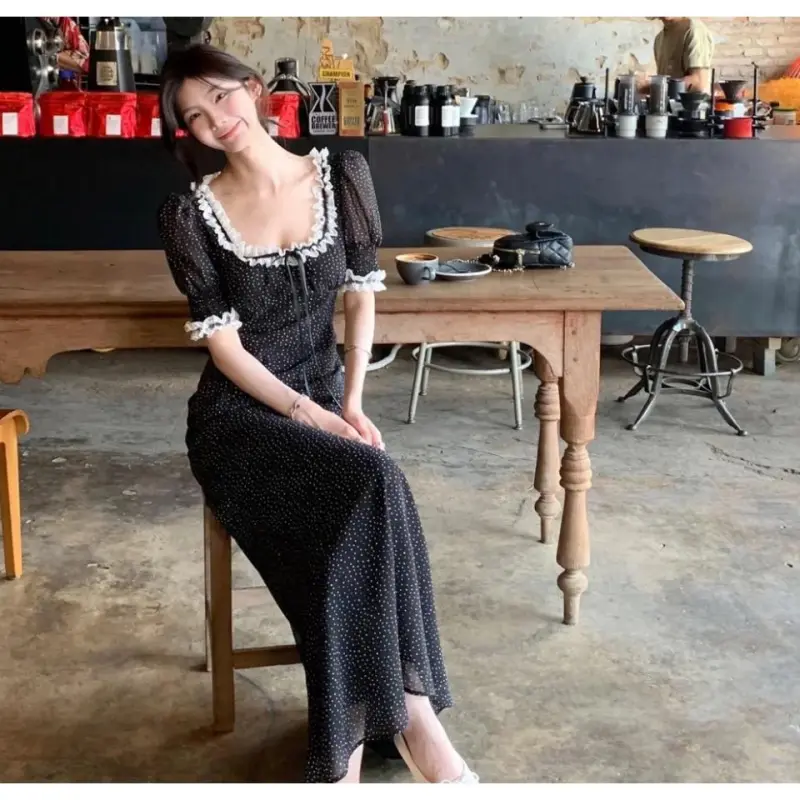 DOKZB Short Sleeved Dress Women's-2