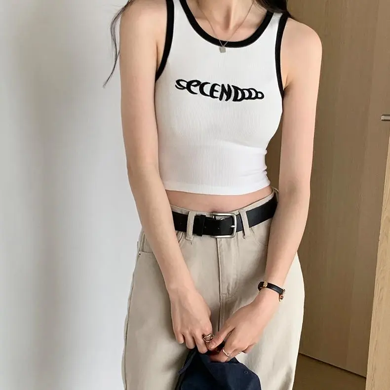 DOKZB Tank Tops Women's White-6