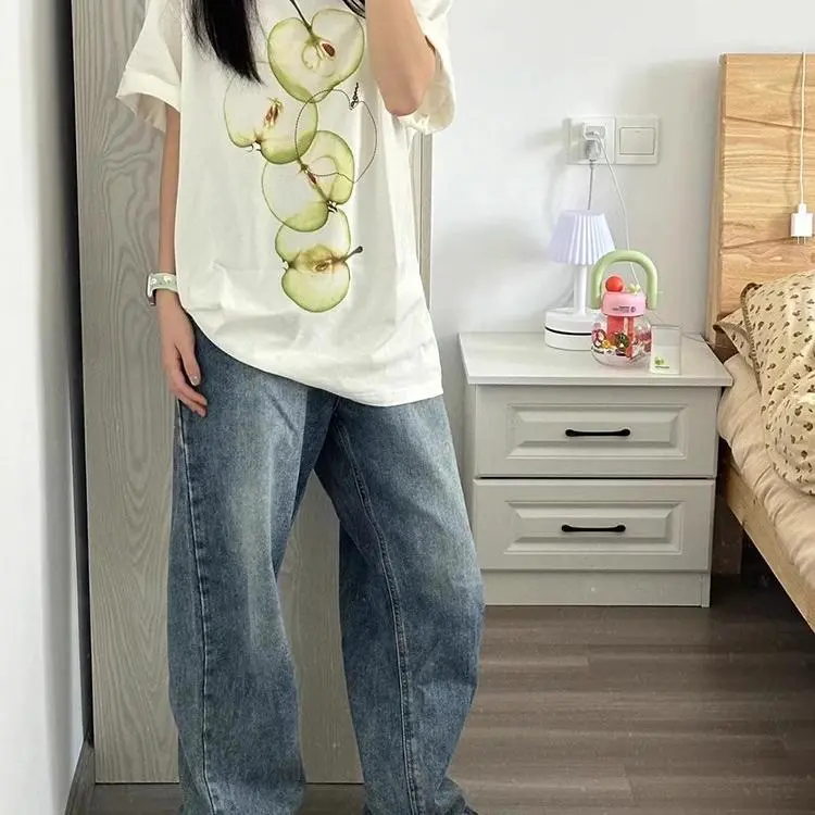 DOKZB T Shirts Women's White-4