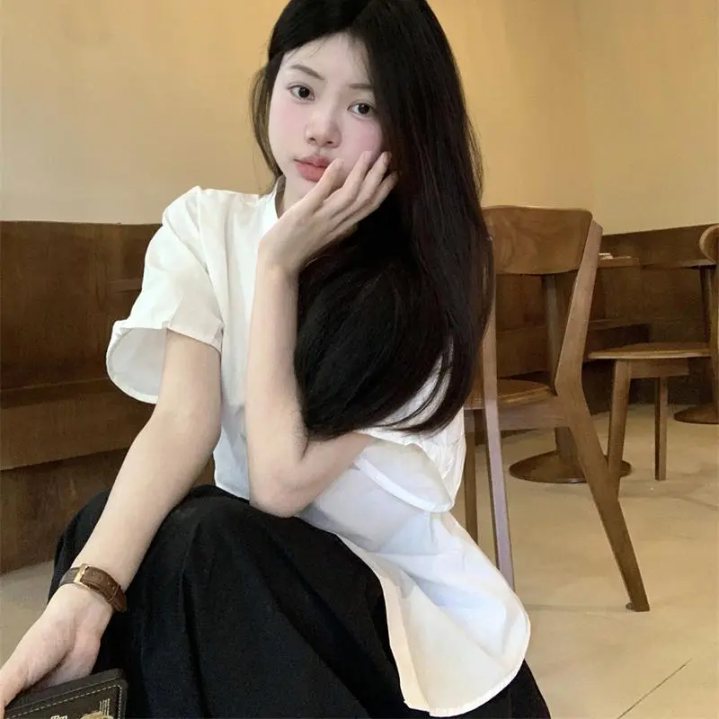 DOKZB Shirts Women's White-5