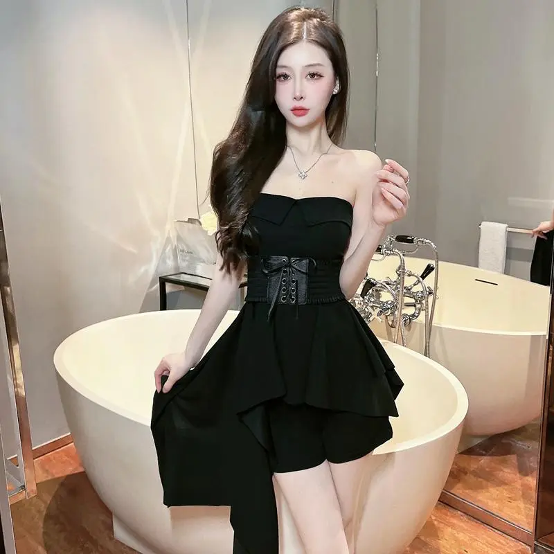 DOKZB Two Piece Skirt Sets Women's-4