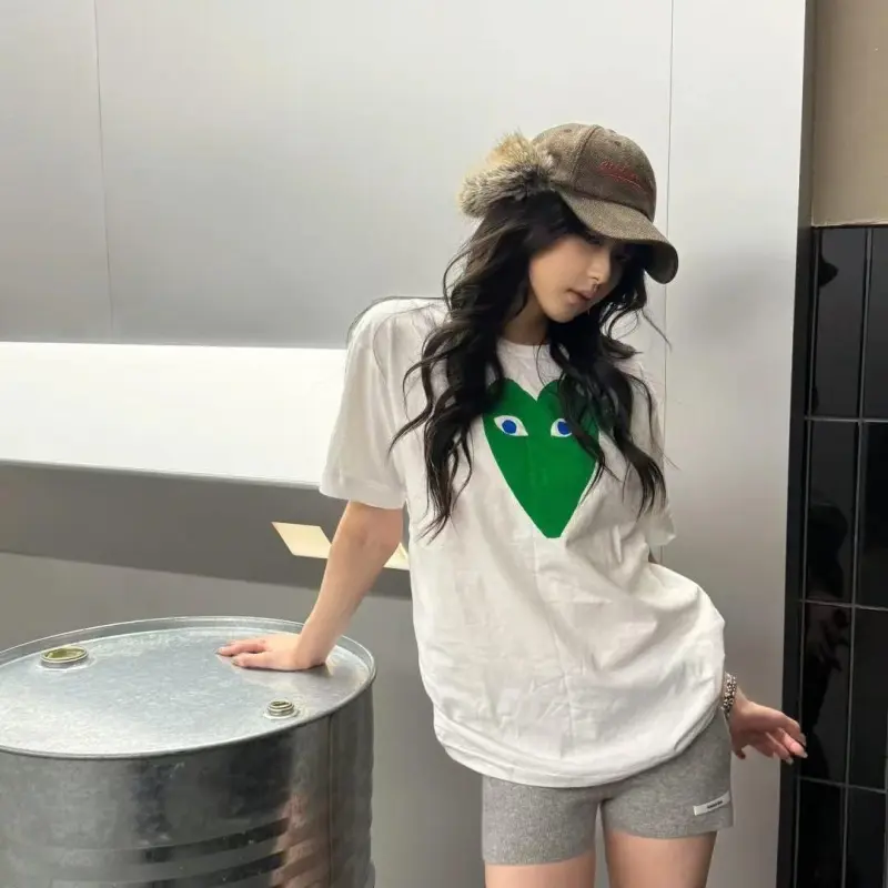 DOKZB Drop Shoulder Sleeve T Shirt Women's White-3