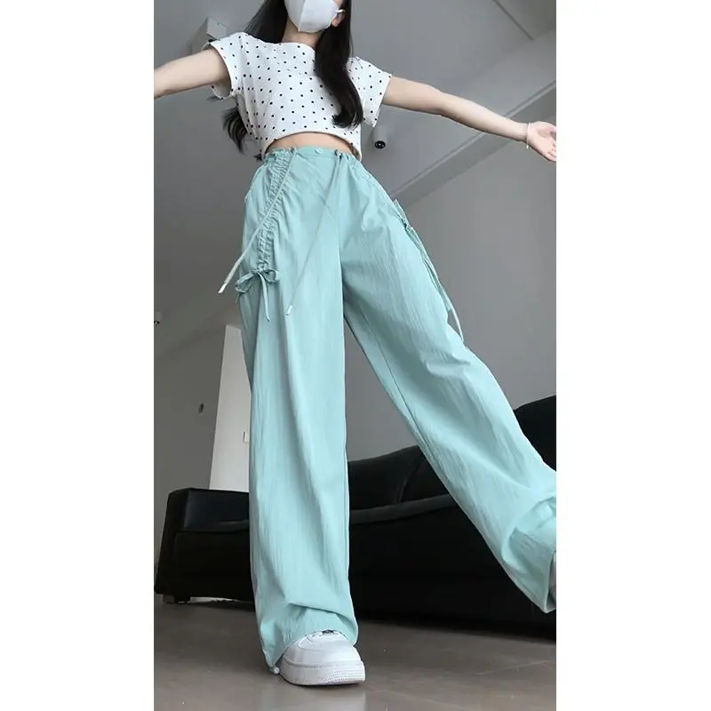 DOKZB Cargo Pants Women's Light Green-2