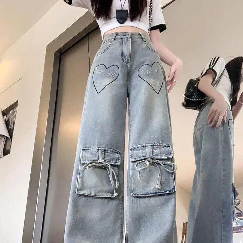 DOKZB Jeans Women's Light Blue-5
