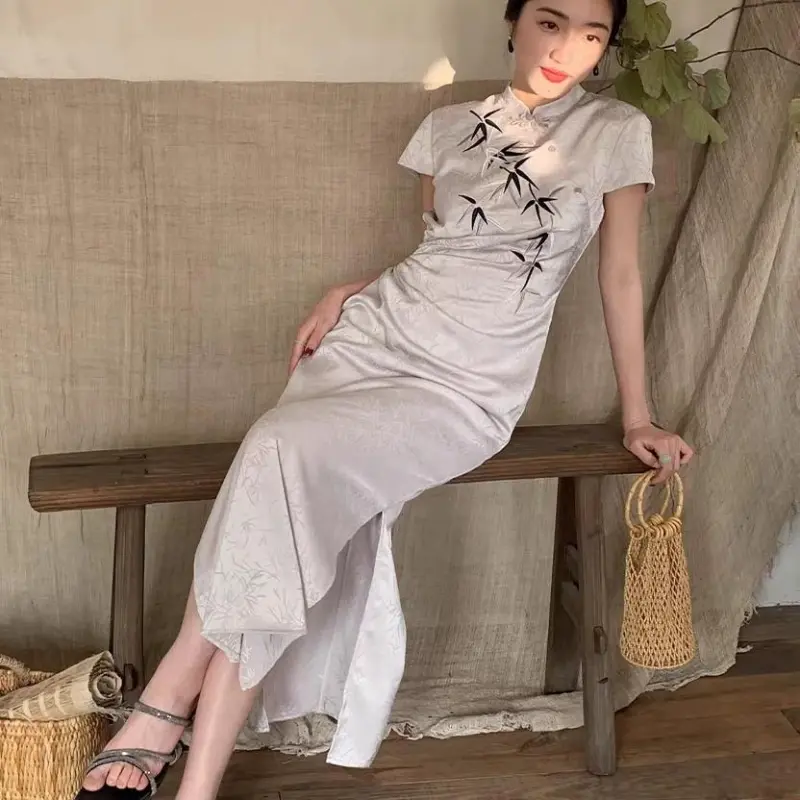 DOKZB Short Sleeved Dress Women's-4
