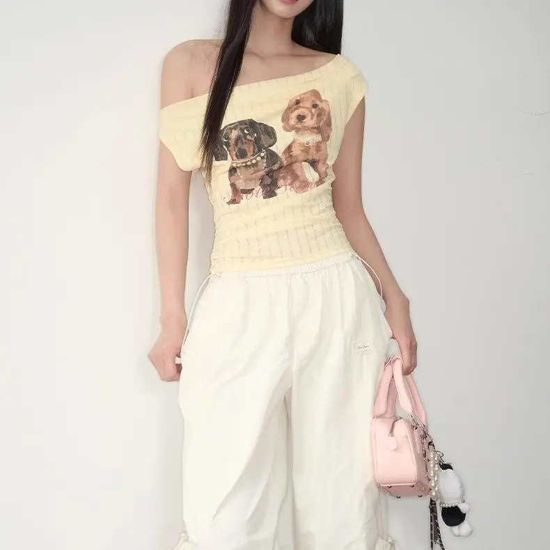 DOKZB T Shirts Women's-4