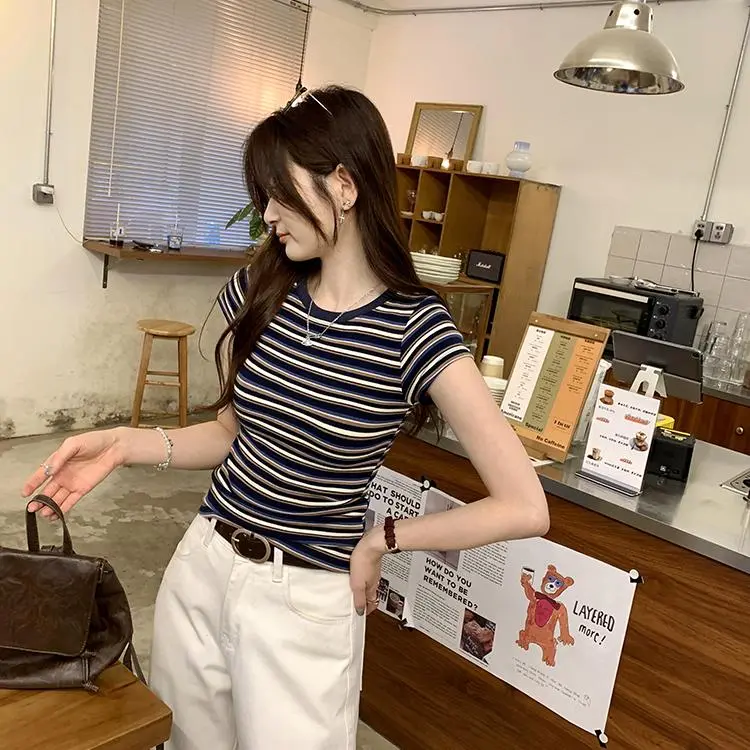 DOKZB Set in Sleeve T Shirt Women's-8