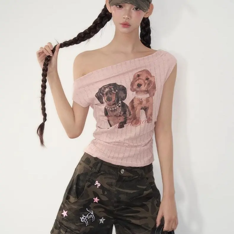 DOKZB T Shirts Women's-9