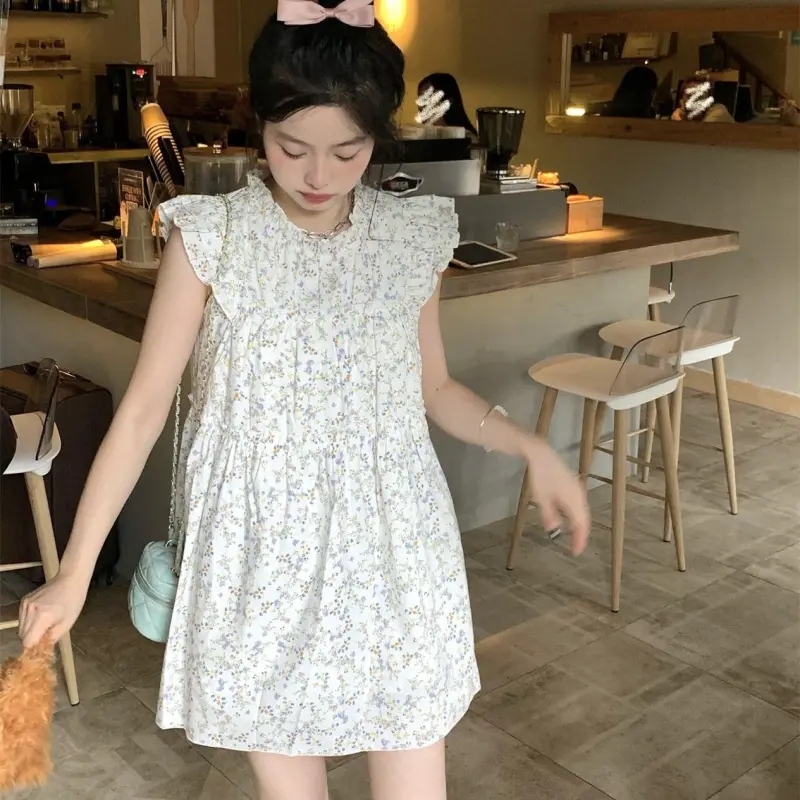 DOKZB Short Sleeved Dress Women's-2