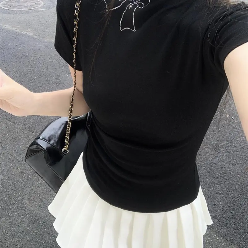 DOKZB Set in Sleeve T Shirt Women's-5