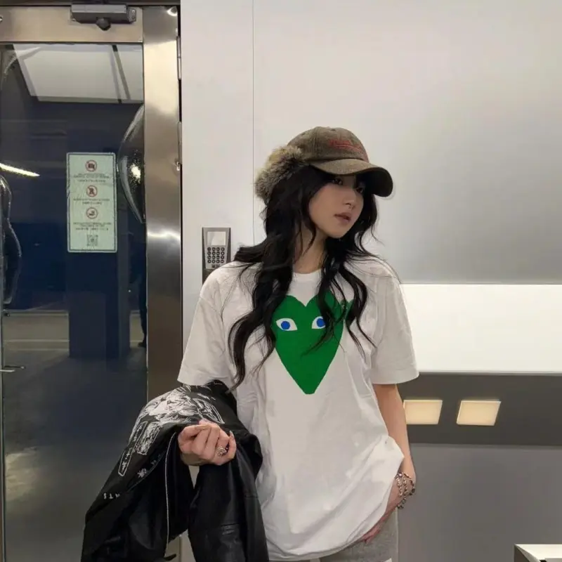 DOKZB Drop Shoulder Sleeve T Shirt Women's White-2