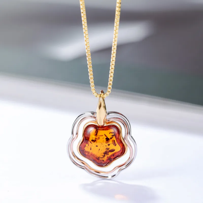 S&A Beeswax Fine Jade Necklaces Women's-1
