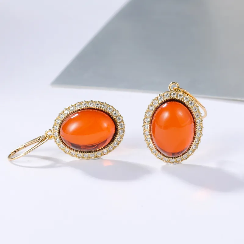 S&A Fine Jade Earrings Women's-1