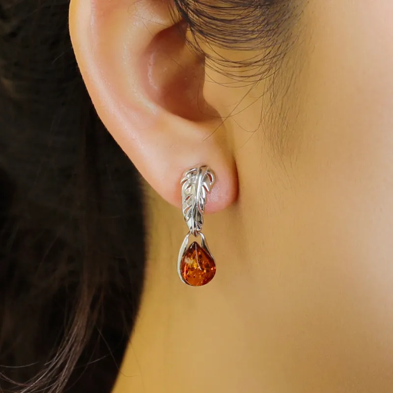 S&A S925 Silver With Gemstones Jade Earrings Women's-1